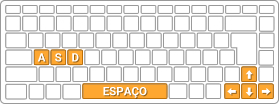 Teclas Gladiador