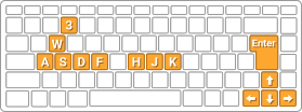 Teclas Contra Flash Version